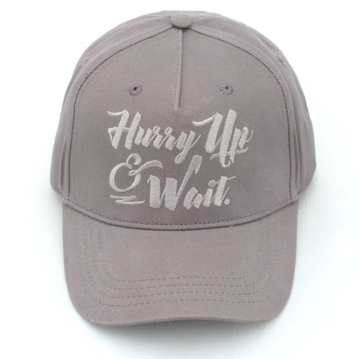 Spiced Hurry up and wait Sterling Ball Cap