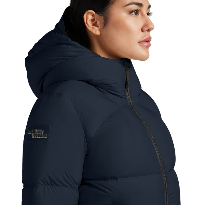 Cavalleria Toscana Hooded Down Padded Nylon Parka Navy