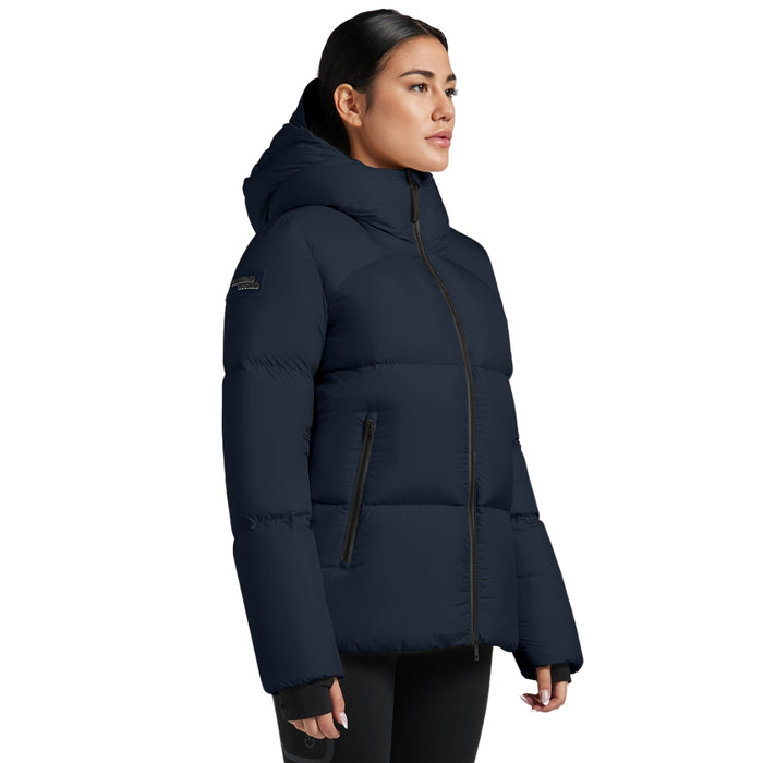 Cavalleria Toscana Hooded Down Padded Nylon Parka Navy