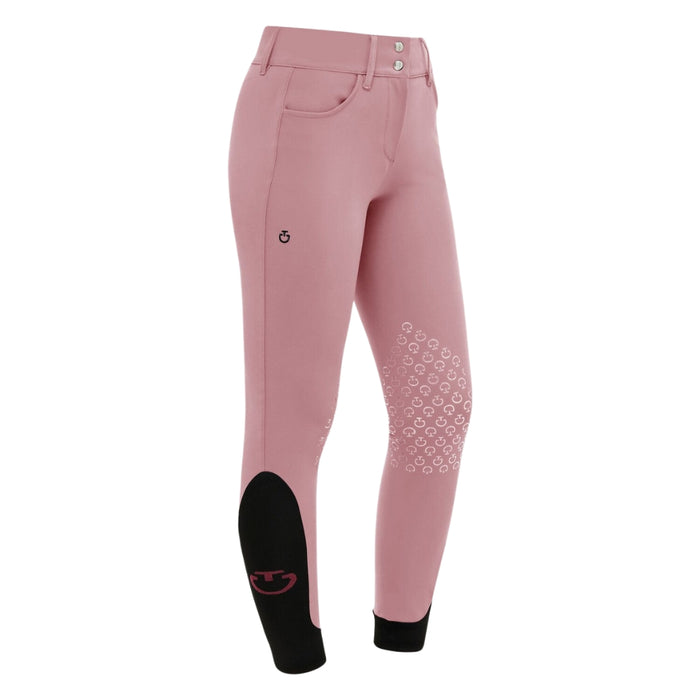 Cavalleria Toscana American High Rise Riding Breeches In Dusty Rose