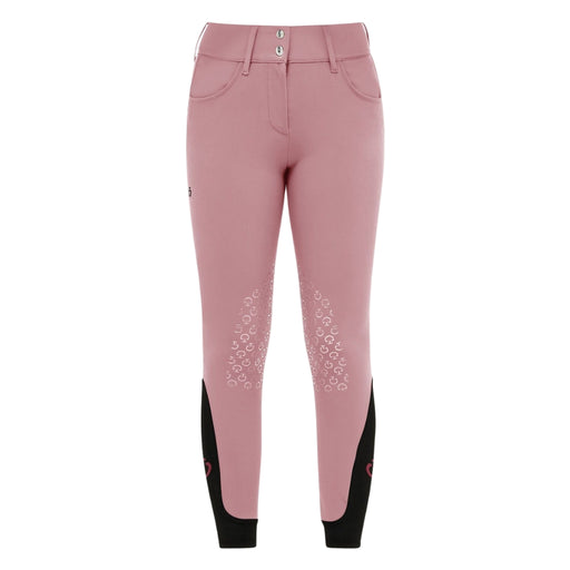 Cavalleria Toscana American High Rise Riding Breeches In Dusty Rose