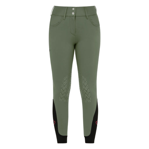 Cavalleria Toscana American High Rise Riding Breeches - Forest Green