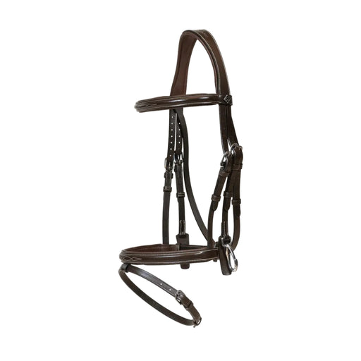 Dyon Working Collection Flash Noseband Bridle With Snap Cheekpieces