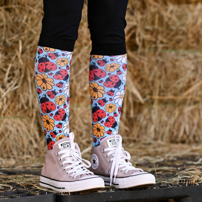 Dreamers & Schemers Boot Socks Spring Summer 2025 Don't Bug Me