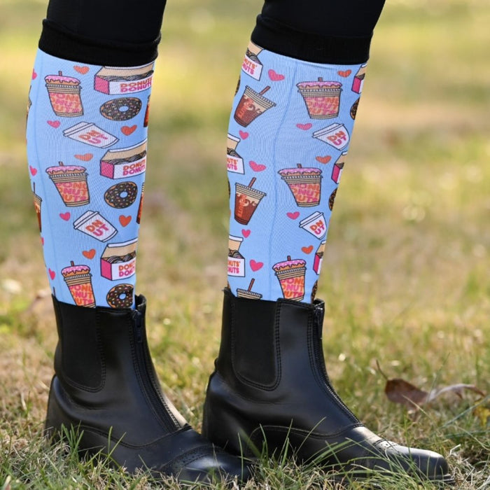 Dreamers & Schemers Boot Socks Spring Summer 2025 donuts