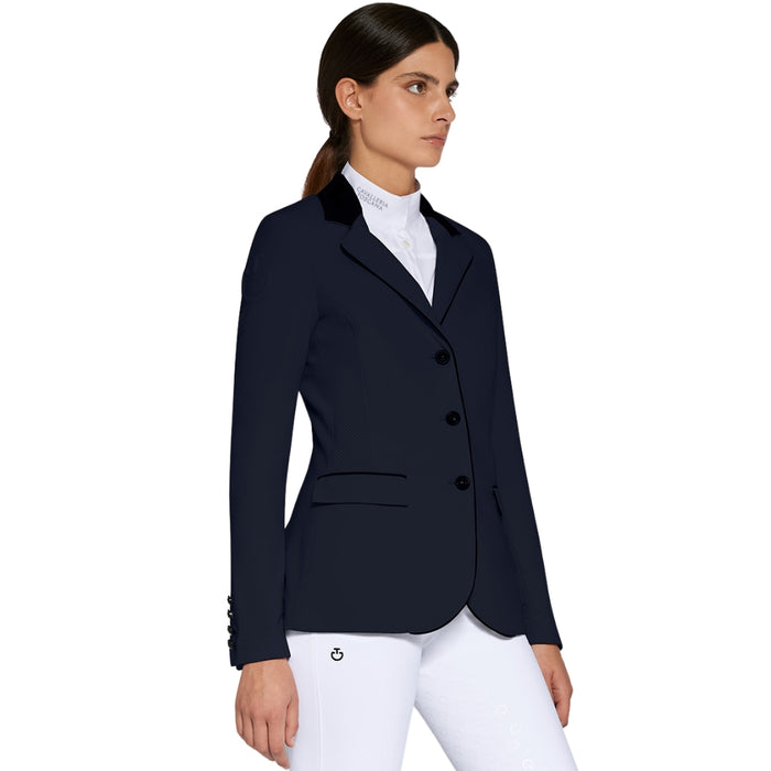 Cavalleria Toscana GP Perforated Riding Jacket - Navy