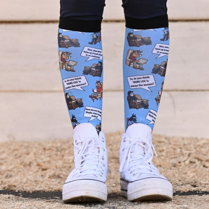 Dreamers & Schemers Boot Socks Spring Summer 2025 horse therapy