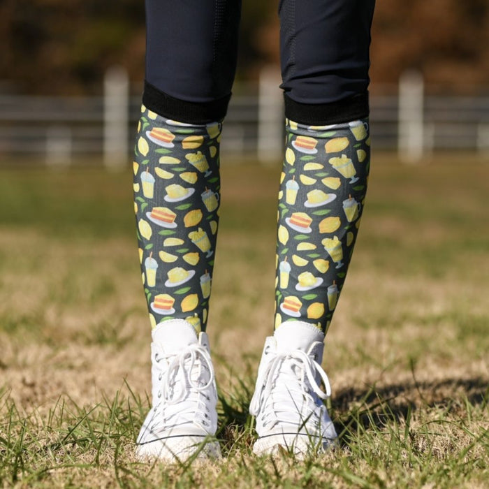 Dreamers & Schemers Boot Socks Spring Summer 2025 lemon anything