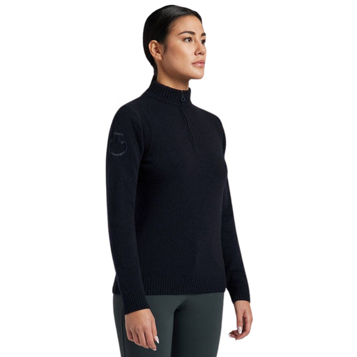 Cavalleria Toscana Wool Half Zip Swearer