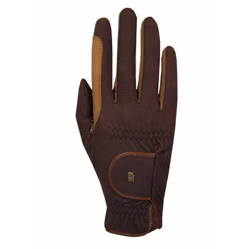 Roeckl Malta Riding Glove Mocha and Caramel