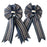 My Barn Child Show Bows Hampton Navy Stripe