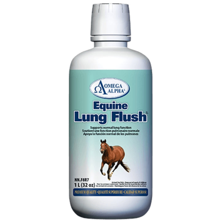 Omega Alpha Lung Flush 1L — Equi Products