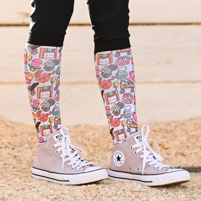 Dreamers & Schemers Boot Socks Spring Summer 2025 old school toys