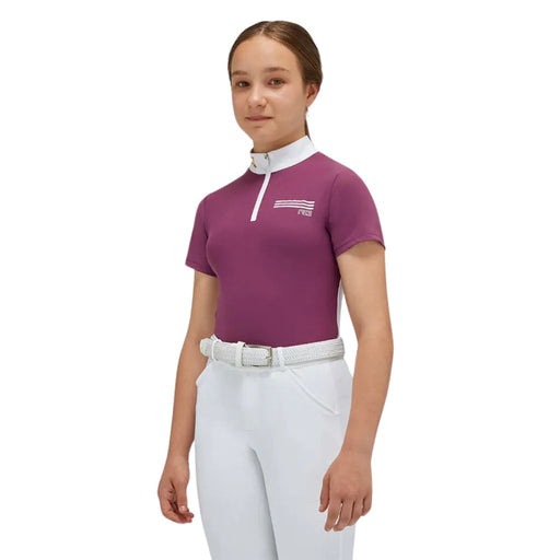 RG Girl Jersey Zip Short Sleeve Competition Shirt
