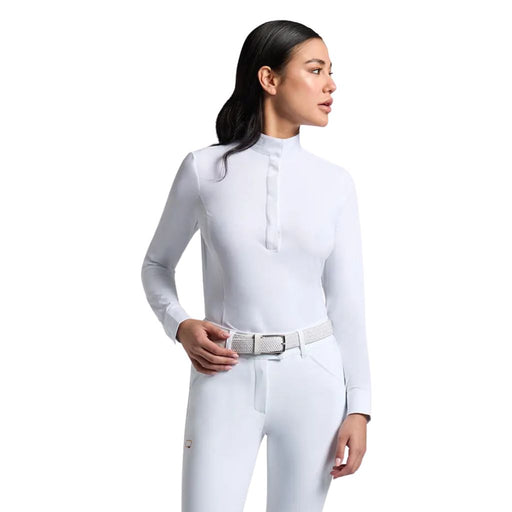 RG Italy Jersey Long Sleeve Competition Shirt White Knit