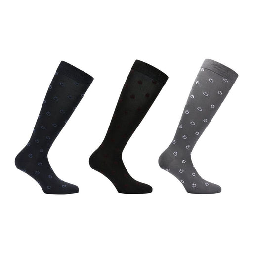 Cavalleria Toscana Mini Logo Assorted 3 Pack Socks