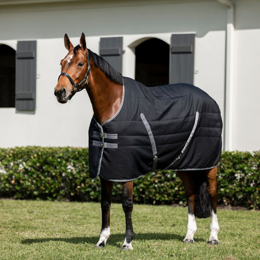Rambo Stable Blanket Embossed 100g by Horseware Ireland Black