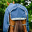 Amigo 1200D Plus Turnout 250g by Horseware Ireland Navy Tail Detail
