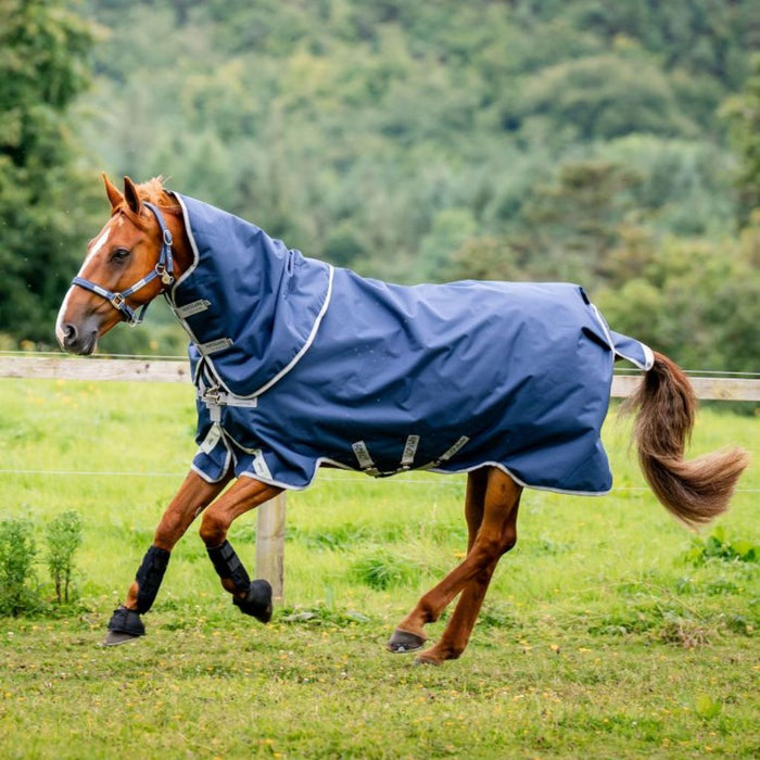 Amigo 1200D Plus Turnout 250g by Horseware Ireland Navy