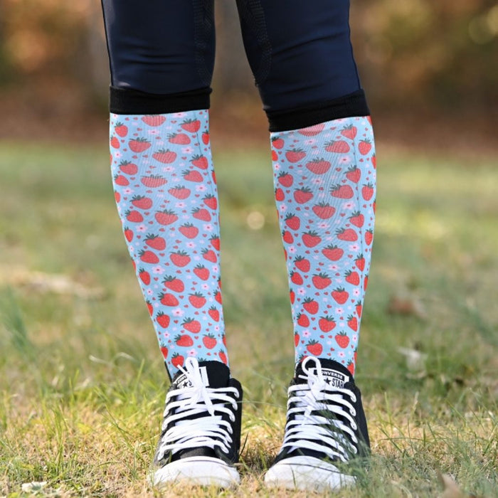 Dreamers & Schemers Boot Socks Spring Summer 2025 Strawberry