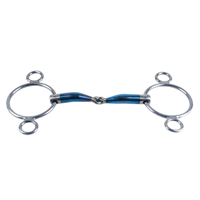 Trust Sweet Iron 3 Ring Jointed Snaffle