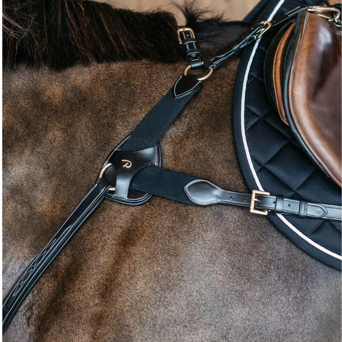 Dyon D Collection 5 Point Breastplate black