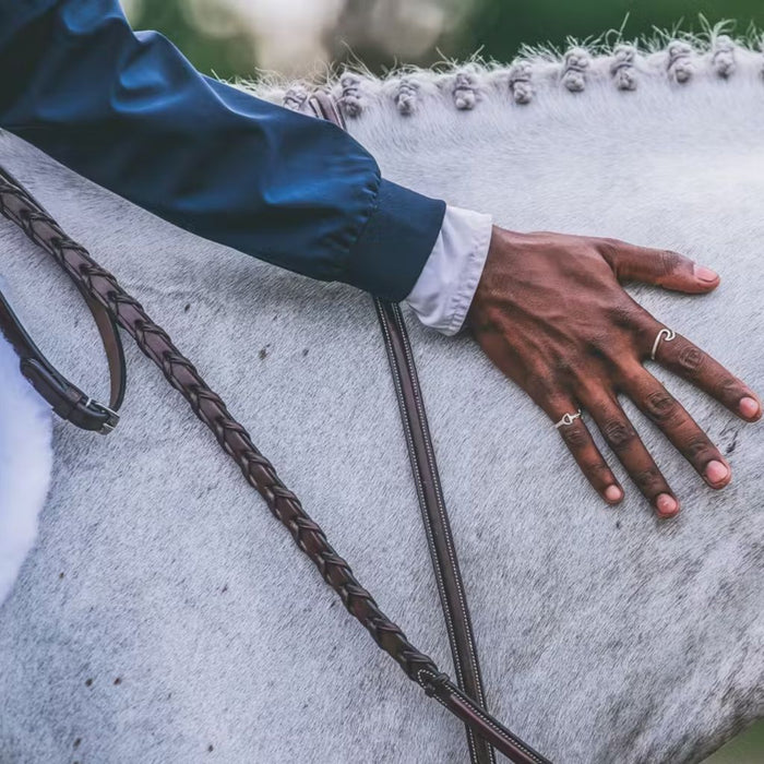 Dyon US Hunter Collection Laced Reins 5/8"