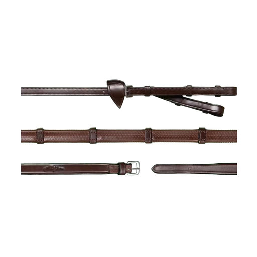 Dyon Rubber Converter Reins 1/2" New English Collection