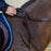 Dyon D Collection Web Reins 5/8" with 9 Leather Stops