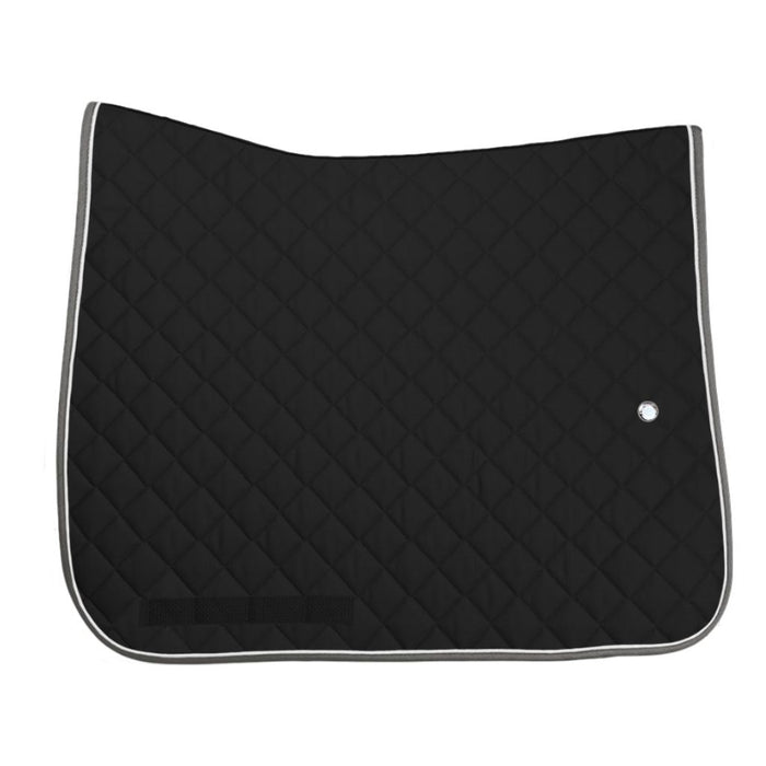 Ogilvy Dressage Profile Pad Regular Black White Charcoal Grey