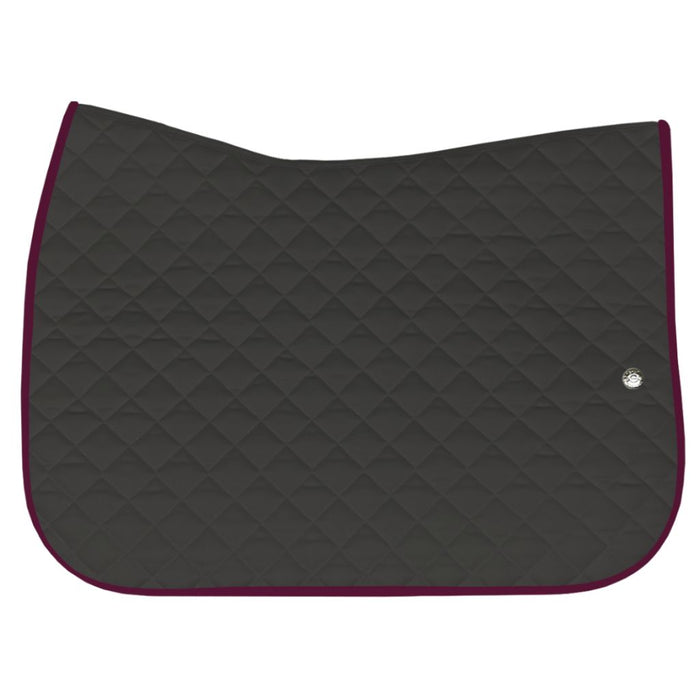 Ogilvy Jump BabyPad Regular - Grey with Raspberry Binding