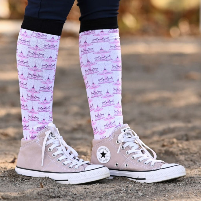 Dreamers & Schemers Boot Socks Spring Summer 2025 Warm Up Ring