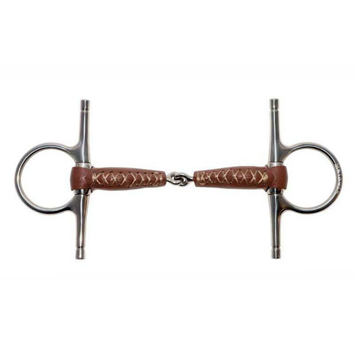 Metalab Leather Full Cheek Pinchless Snaffle 20mm