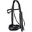 Dyon Working Collection Matte Large Crank Noseband Double Bridle